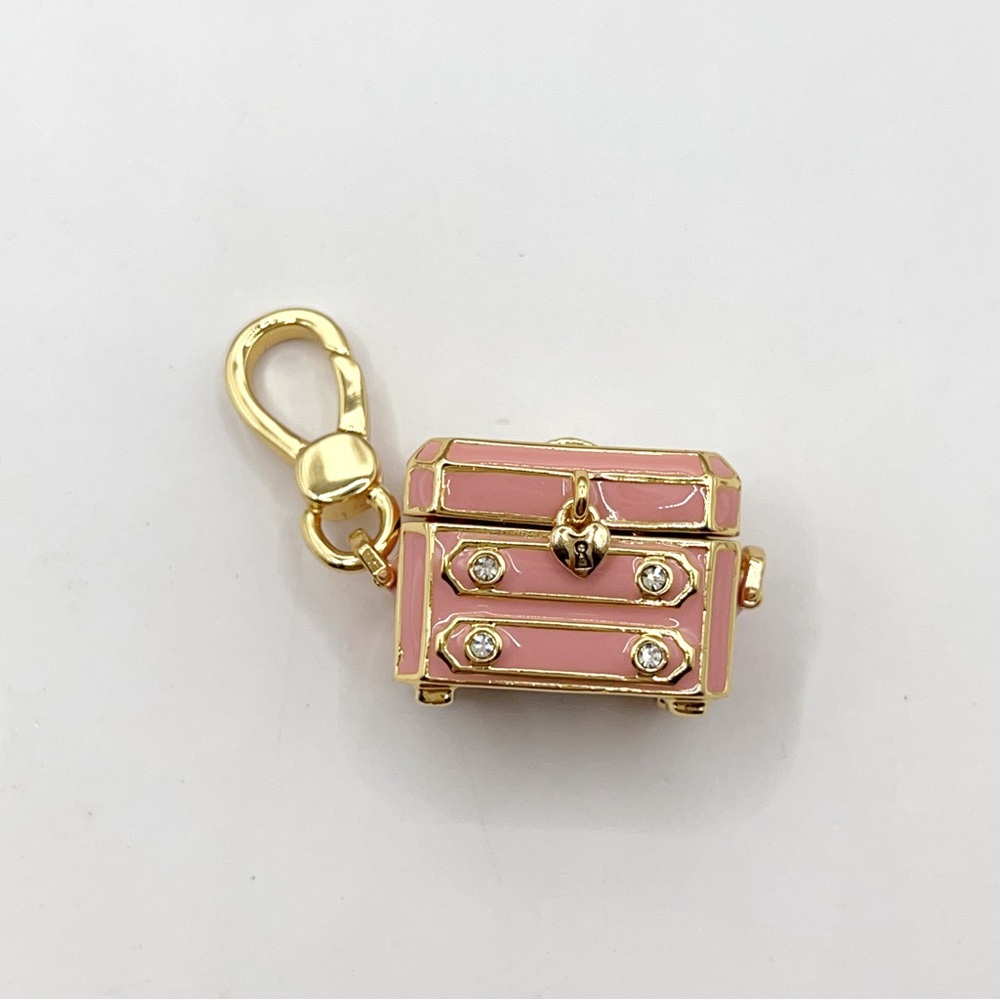 Juicy Couture pink jewelry box charm